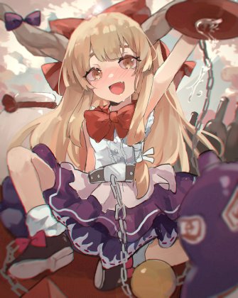 __ibuki_suika_touhou_drawn_by_kani_nyan__sample-cdc12b87760fa772ea6dbbe43505878d.jpg