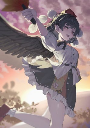 __shameimaru_aya_touhou_drawn_by_wanko_sora__sample-bfdde830dee1312d3a36dbecc3f67d80.jpg