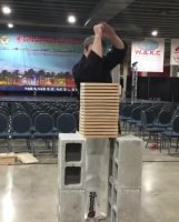 Jumping Elbow Karate Board Breaking.mp4