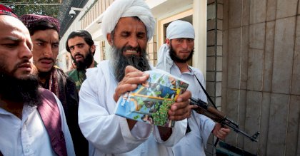 The Taliban breaking a Norwegian children's movie after entering the Norwegian embassy.jpg