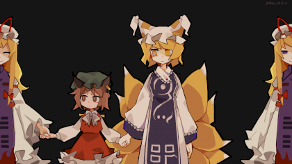 __yakumo_yukari_yakumo_ran_and_chen_touhou_drawn_by_zhepsikn__1ca40cae30db47d31d12a1019c8e0c78.png