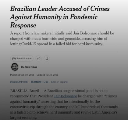 Screenshot 2023-09-13 at 15-50-44 Brazilian Leader Accused of Crimes Against Humanity in Pandemic Response (Published 2021).png