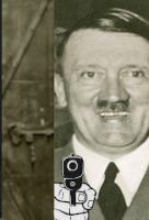 Charlie Chaplin excercising his 2nd ammendment rights.png