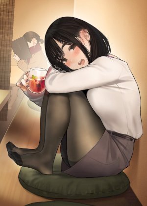 yande.re 612819 feet ganbare_douki-chan pantyhose skirt_lift yom.jpg