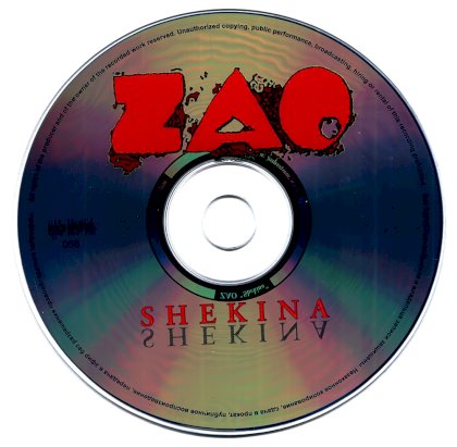 ZAO - Shekina - CD.jpg