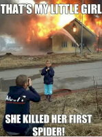 thats-my-little-girl-she-killed-her-first-spider-if-4753133.png