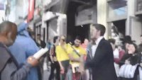 Black Hebrew Israelite Smacks Hasidic Orthodox Jew.webm
