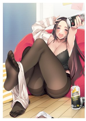 yande.re 980753 bra digital_version feet open_shirt pantsu pantyhose sumeragi_kohaku.jpg