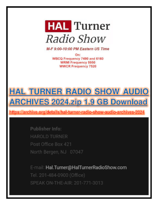 HAL TURNER RADIO SHOW AUDIO ARCHIVES 2024-1.png