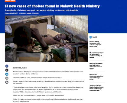 Screenshot 2023-12-13 at 22-07-17 13 new cases of cholera found in Malawi Health Ministry.png