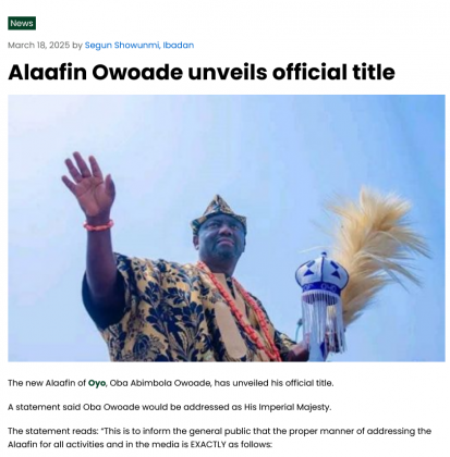 Screenshot 2025-03-18 at 21-04-53 Alaafin Owoade unveils official title - The Nation Newspaper.png