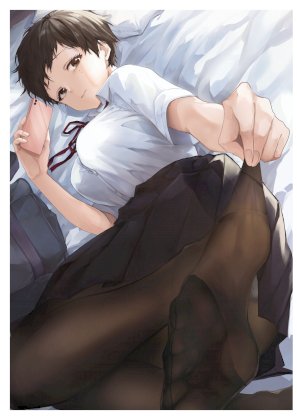 yande.re 980821 akito_(d30n26) ass digital_version feet pantsu pantyhose seifuku skirt_lift.jpg