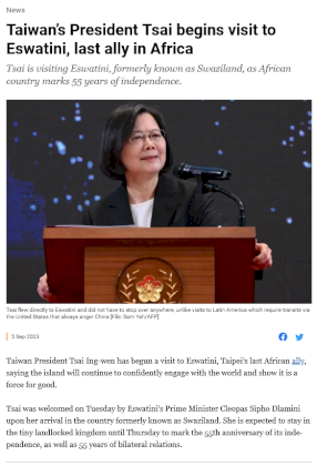 Screenshot 2023-09-06 at 17-13-26 Taiwan’s President Tsai begins visit to Eswatini last ally in Africa.png