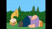 Family Guy Stewie follows fat people with tuba.mp4