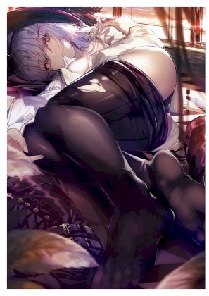 yande.re 980803 akieda ass digital_version feet no_bra open_shirt pantsu pantyhose torn_clothes.jpg