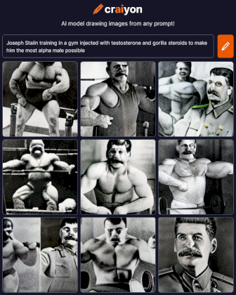 craiyon_013932_Joseph_Stalin_training_in_a_gym_injected_with_testosterone_and_gorilla_steroids_to_ma.png