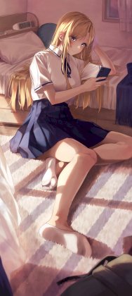 yande.re 985461 banana_oekaki feet nishina_toriko seifuku urasekai_picnic.jpg